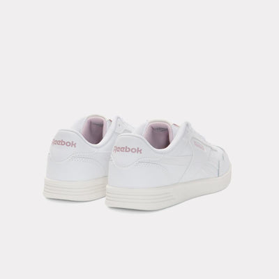 Reebok Footwear Women Court Advance Shoes FTWRWHITE/FTWRWHITE/DUSTYROSE