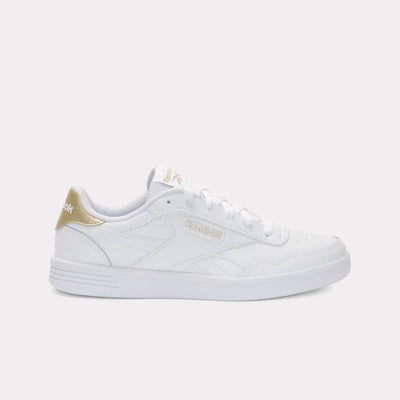 Reebok Footwear Women Court Advance Shoes FTWRWHITE/FTWRWHITE/PALEGOLD