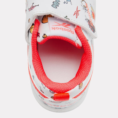 Reebok Footwear Kids Prime Snug Shoes – Baby & Toddler WHITE/PINKBLAST/FLASHORANGE