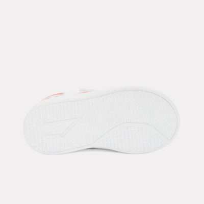 Reebok Footwear Kids Prime Snug Shoes – Baby & Toddler WHITE/PINKBLAST/FLASHORANGE