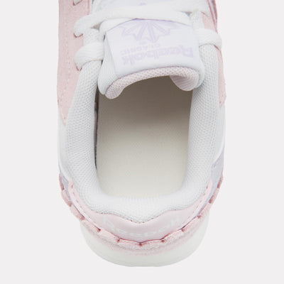 Reebok Footwear Kids Classic Leather Shoes – Pre-School FTWRWHITE/FROSTEDBERRY/CHALK