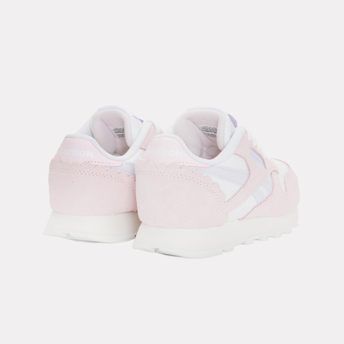 Reebok Footwear Kids Classic Leather Shoes – Pre-School FTWRWHITE/FROSTEDBERRY/CHALK