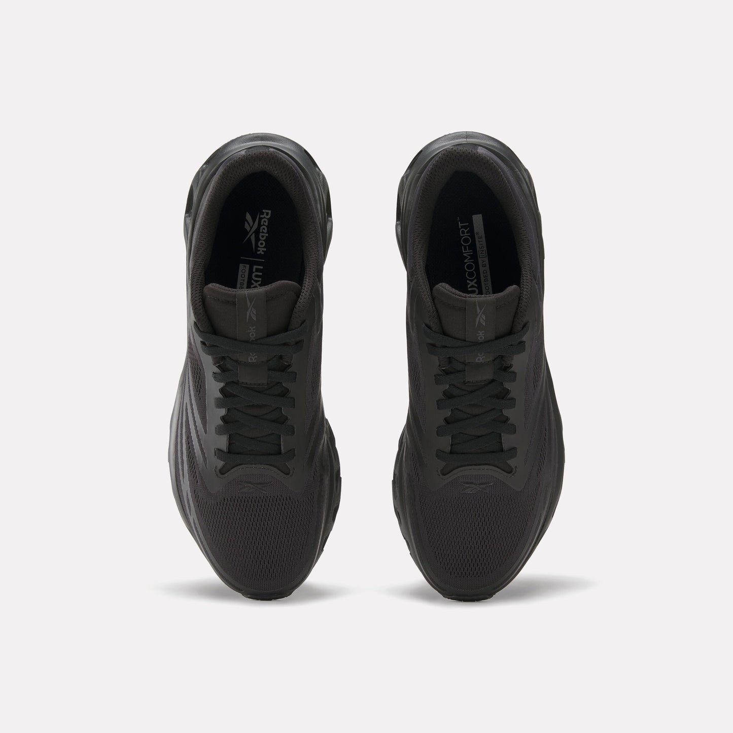 REEBOK FOOTWEAR UNISEX Fuel Flex Run Shoes BLACK/WASHED BLACK/WHITE