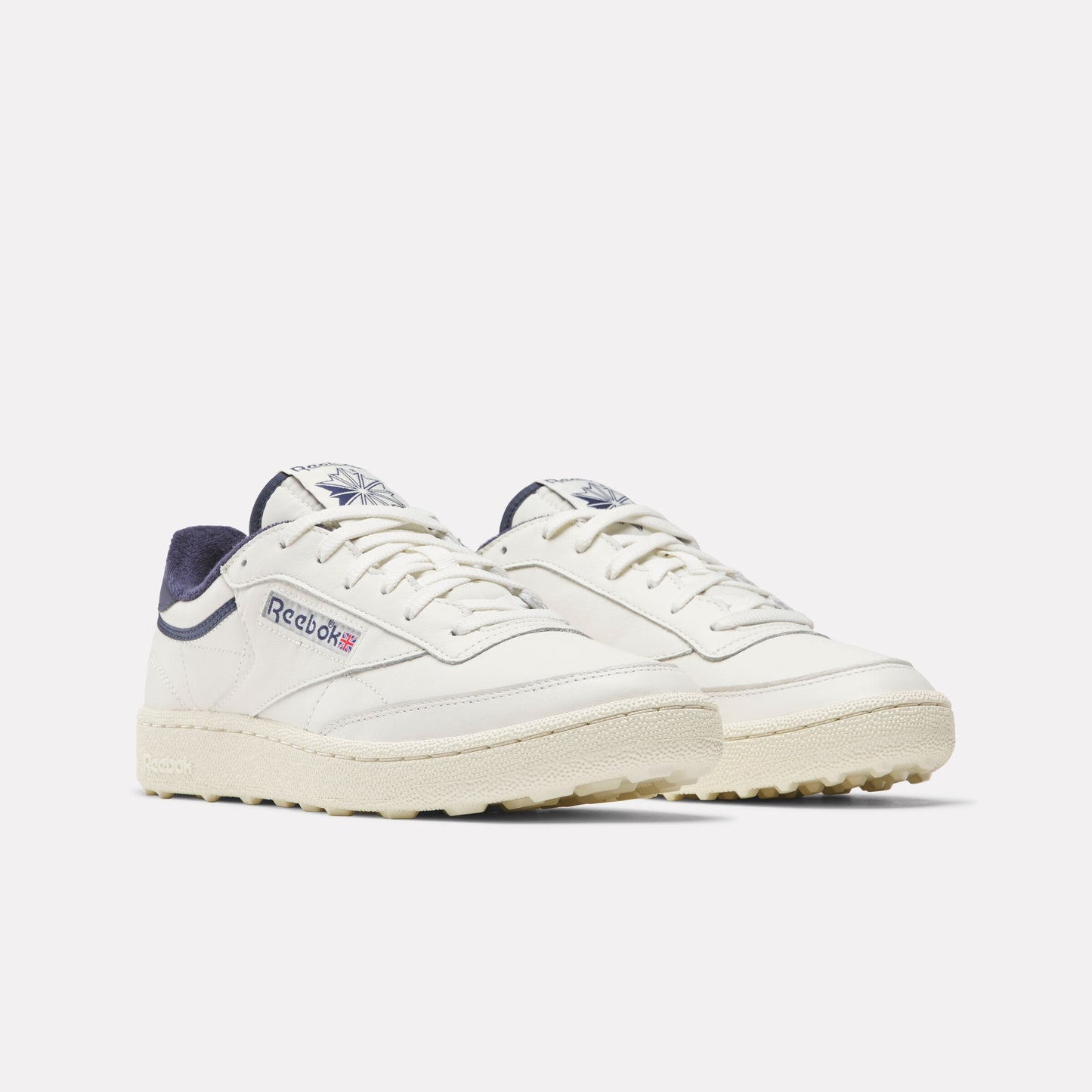 REEBOK FOOTWEAR MEN Club C Golf Shoes CHALK/VINTAGE CHALK/VECTOR NAV