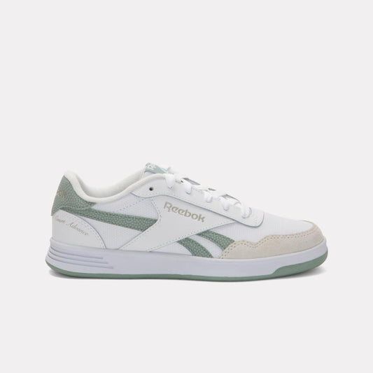 Reebok Footwear Women Reebok Court Advance Shoes WHITE/GREEN/CHALK