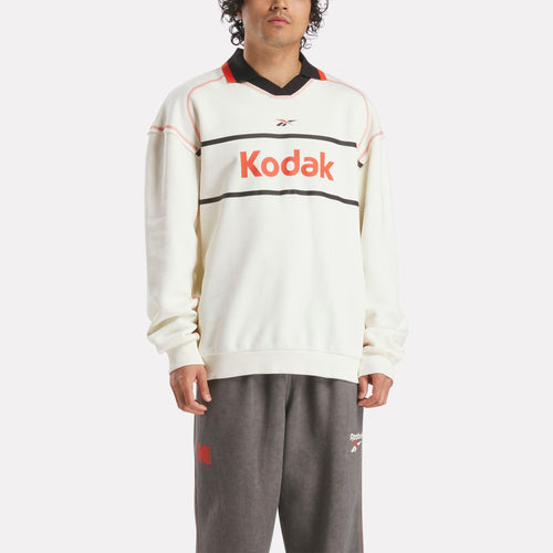 Reebok Apparel Men Reebok x Kodak Crew Sweatshirt VINTAGE CHALK