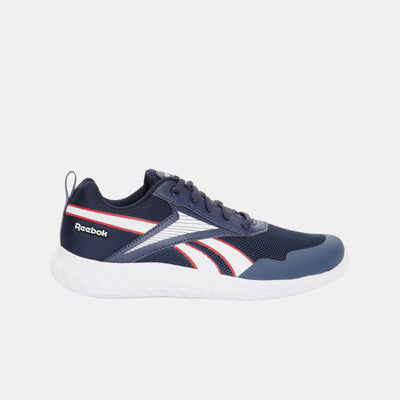 Reebok Footwear Kids Rush Runner Shoes – Pre-School VECTORNAVY/WHITE/VECTORRED