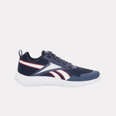 Reebok Footwear Kids Rush Runner Shoes – Pre-School VECTORNAVY/WHITE/VECTORRED