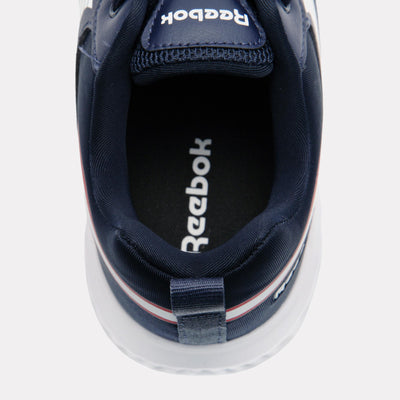 Reebok Footwear Kids Rush Runner Shoes – Pre-School VECTORNAVY/WHITE/VECTORRED