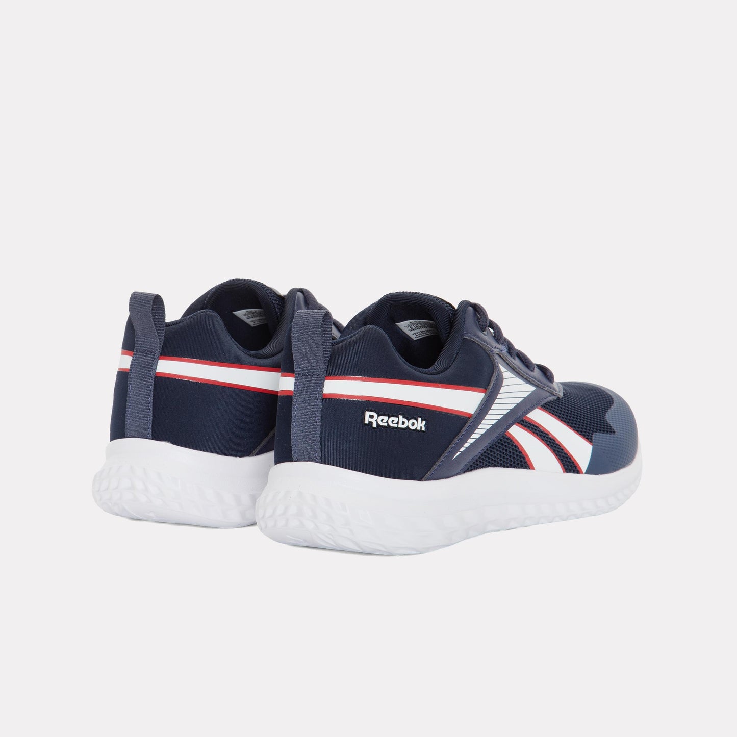 Reebok Footwear Kids Rush Runner Shoes – Pre-School VECTORNAVY/WHITE/VECTORRED