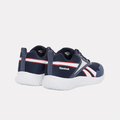 Reebok Footwear Kids Rush Runner Shoes – Pre-School VECTORNAVY/WHITE/VECTORRED