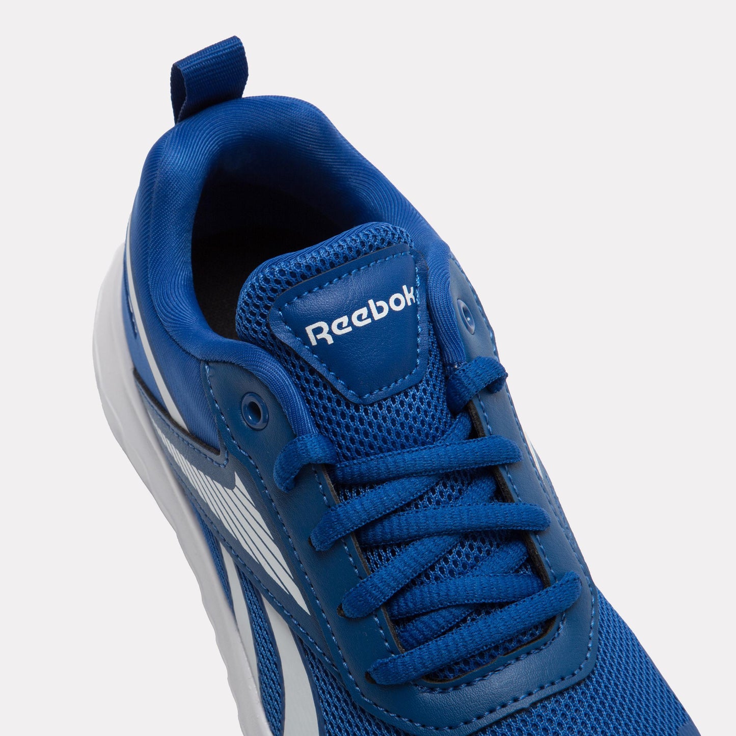 Reebok Footwear Kids Rush Runner Shoes – Pre-School VECTORBLUE/VECTORBLUE/WHITE