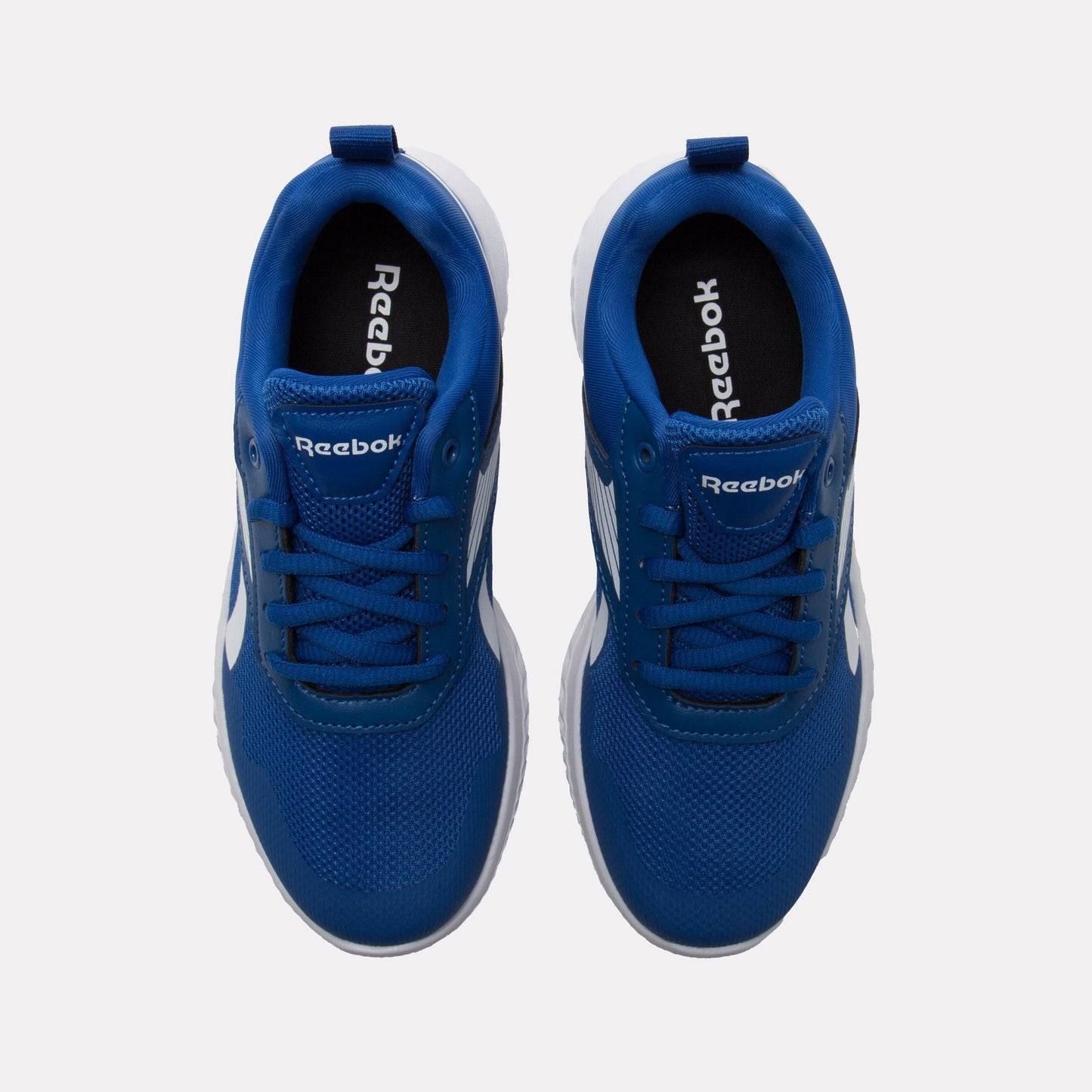 Reebok Footwear Kids Rush Runner Shoes – Pre-School VECTORBLUE/VECTORBLUE/WHITE