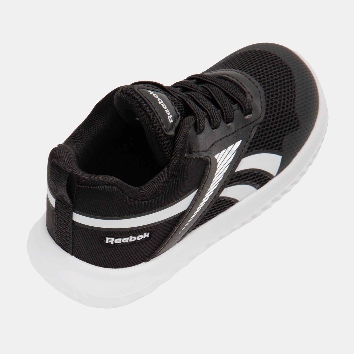 Reebok Footwear Kids Rush Runner Shoes – Baby & Toddler BLACK/BLACK/WHITE