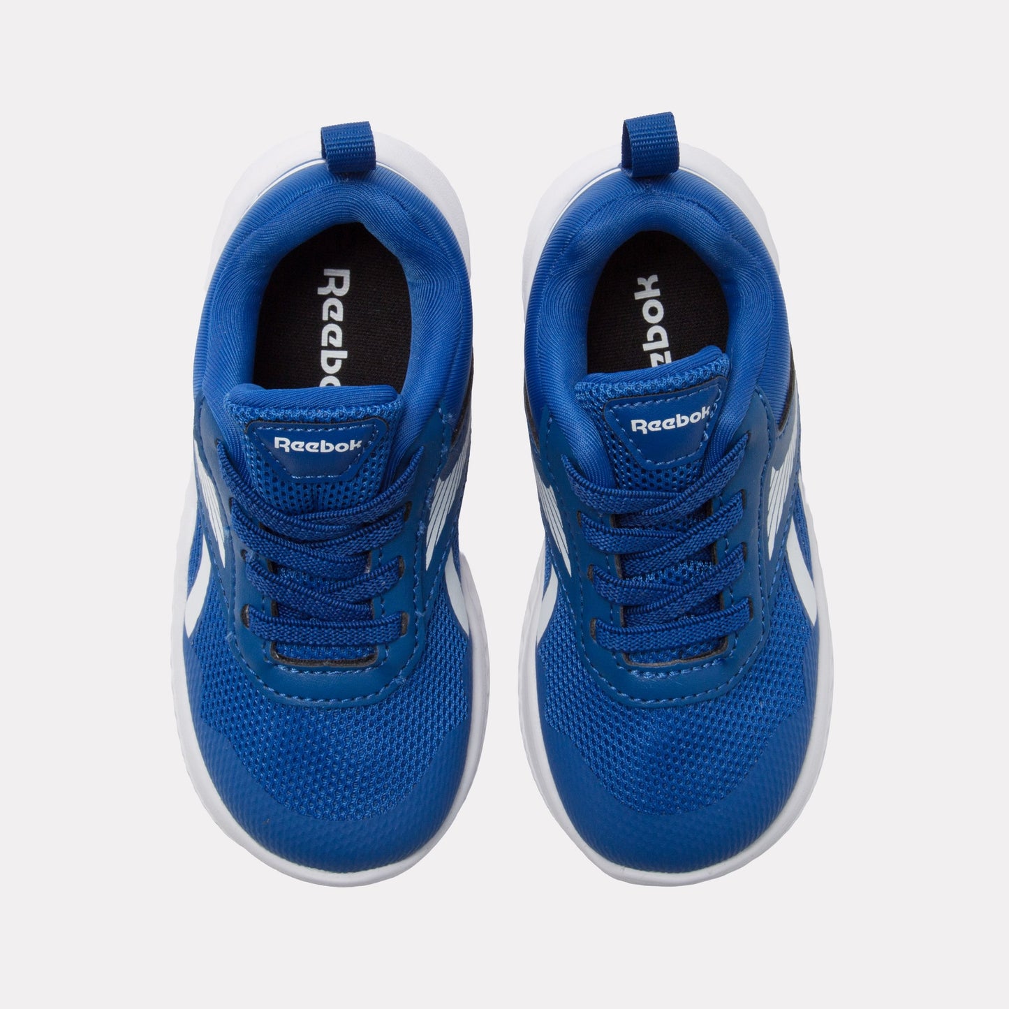 REEBOK FOOTWEAR KIDS Rush Runner Shoes – Baby & Toddler VECTORBLUE/VECTORBLUE/WHITE