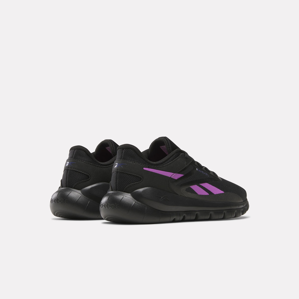 REEBOK FOOTWEAR WOMEN Split Flex Training Shoes BLACK/TWILIGHT PURPLE/PURPLE R