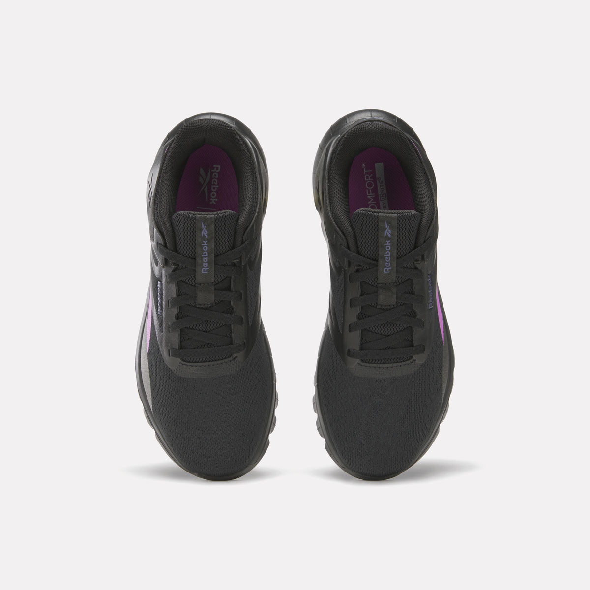 REEBOK FOOTWEAR WOMEN Split Flex Training Shoes BLACK/TWILIGHT PURPLE/PURPLE R
