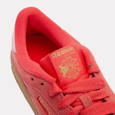 Reebok Footwear Kids Club C Revenge Shoes - Grade School ENERGYRED/FTWRWHITE/GOLDMET
