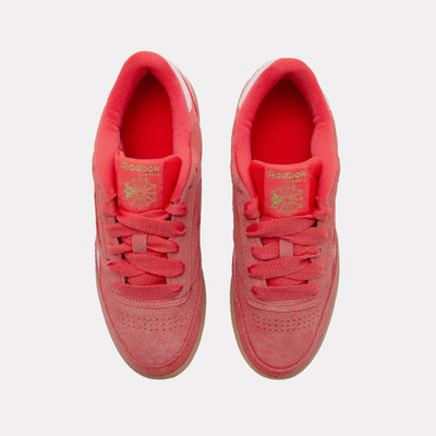 Reebok Footwear Kids Club C Revenge Shoes - Grade School ENERGYRED/FTWRWHITE/GOLDMET