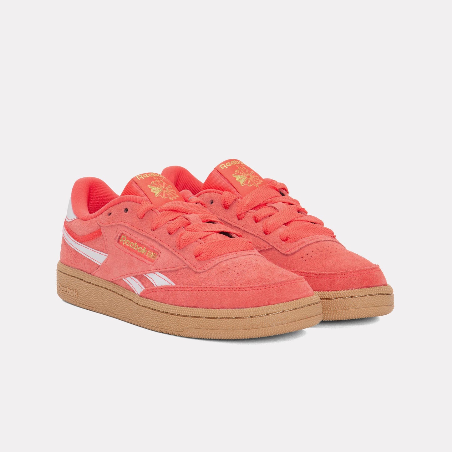 Reebok Footwear Kids Club C Revenge Shoes - Grade School ENERGYRED/FTWRWHITE/GOLDMET