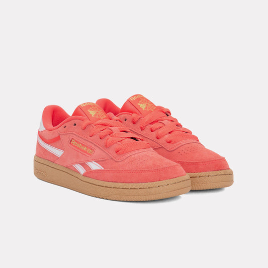 Reebok Footwear Kids Club C Revenge Shoes - Grade School ENERGYRED/FTWRWHITE/GOLDMET