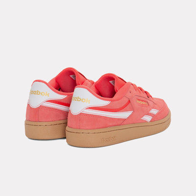 Reebok Footwear Kids Club C Revenge Shoes - Grade School ENERGYRED/FTWRWHITE/GOLDMET