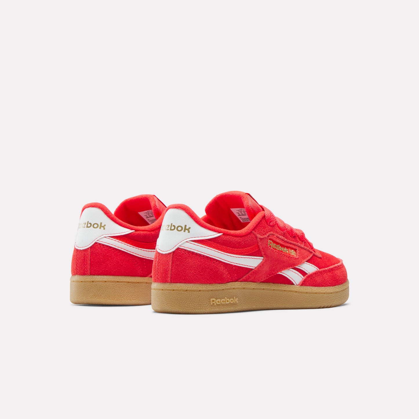 REEBOK FOOTWEAR KIDS Club C Revenge Shoes - Pre-School ENERGYRED/FTWRWHITE/GOLDMET