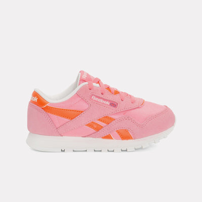 Reebok Footwear Kids Classic Nylon Shoes – Pre-School PASSIONPINK/PUMPORANGE