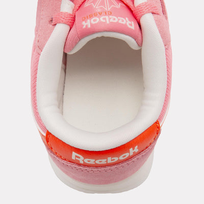 Reebok Footwear Kids Classic Nylon Shoes – Pre-School PASSIONPINK/PUMPORANGE