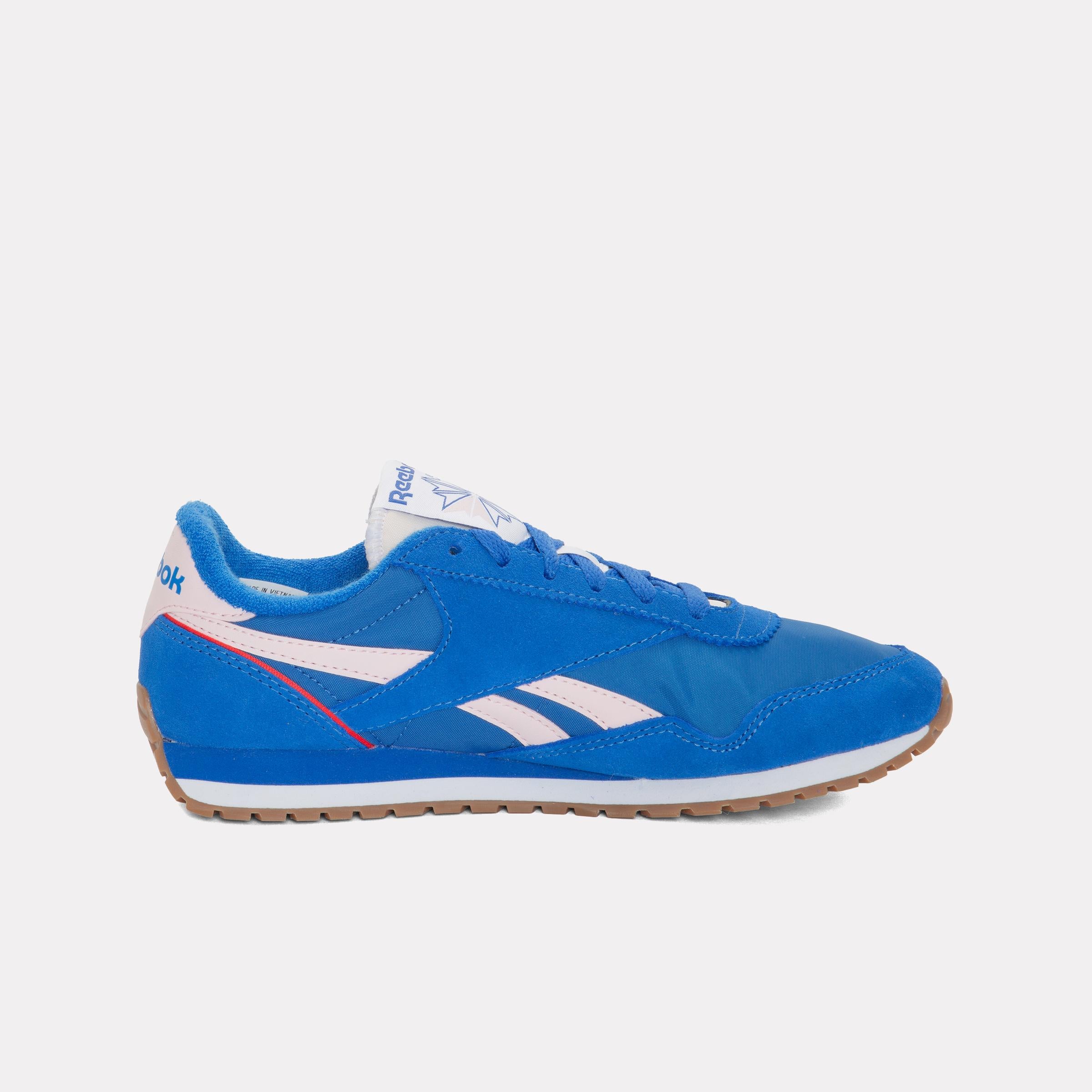 rococoRoseyellowflower LeedsBIG size 38㎝ Reebok Footwear Women Classic AZ Shoes OPTIMUM BLUE/OPTIMUM BLUE