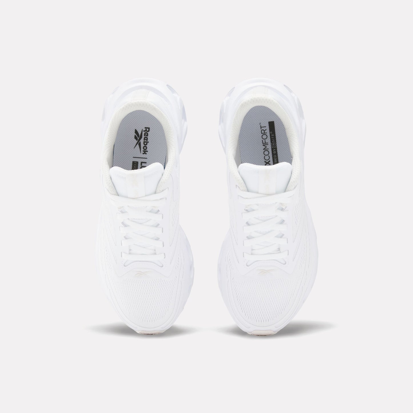 REEBOK FOOTWEAR WOMEN Fuel Flex Run Shoes LUXE GREY/FTWR WHITE/BLACK