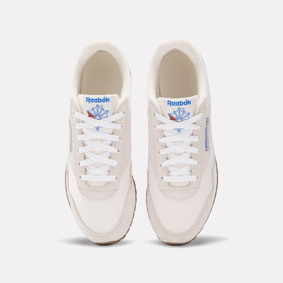 Reebok Footwear Men Classic AZ Shoes WHITE/LUXE GREY/CHALK