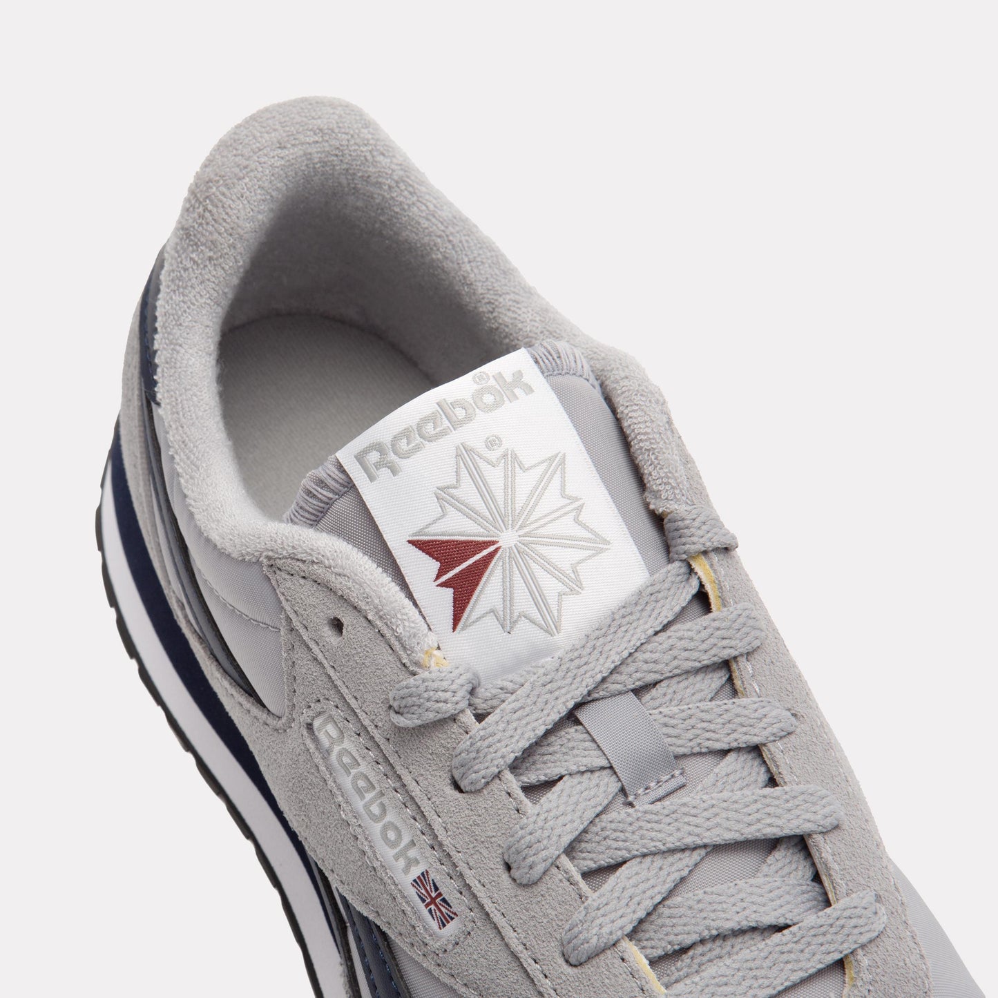 Reebok Footwear Men Classic AZ Shoes GREY 2/VECTOR NAVY/CHALK