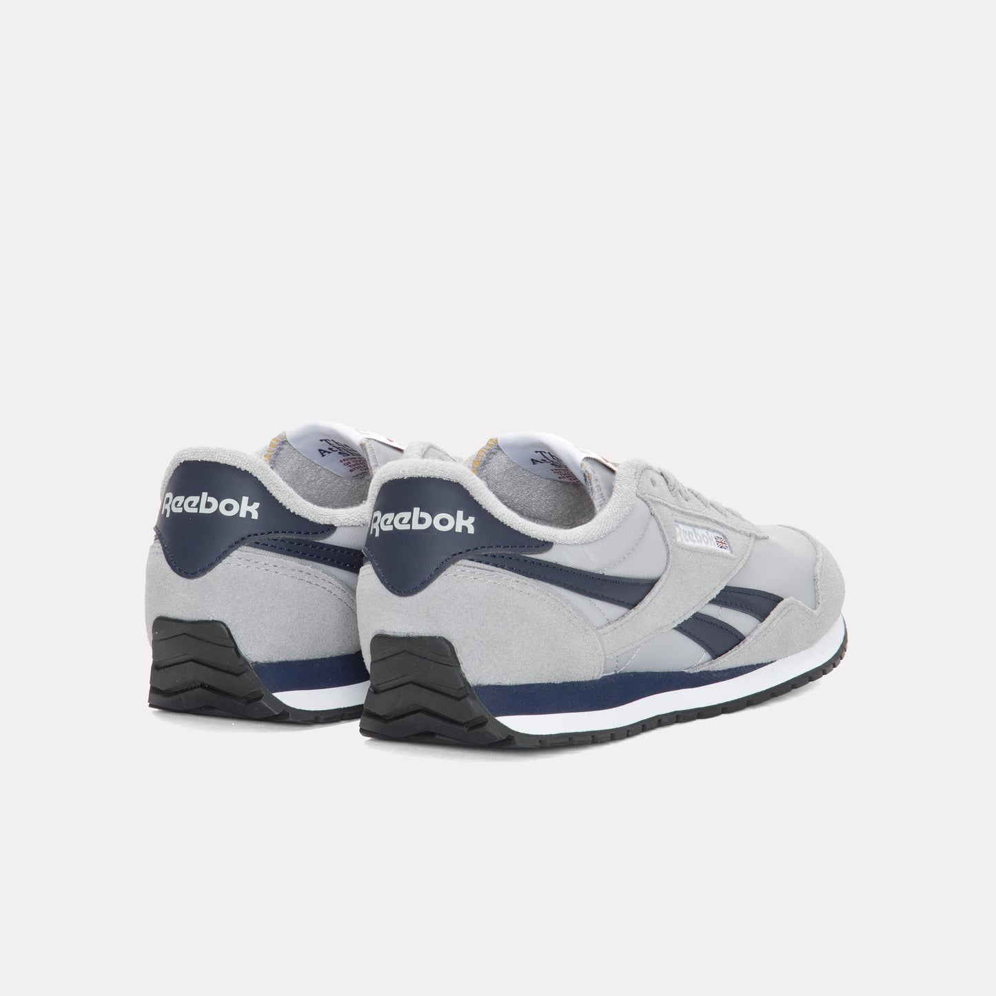 Reebok Footwear Men Classic AZ Shoes GREY 2/VECTOR NAVY/CHALK