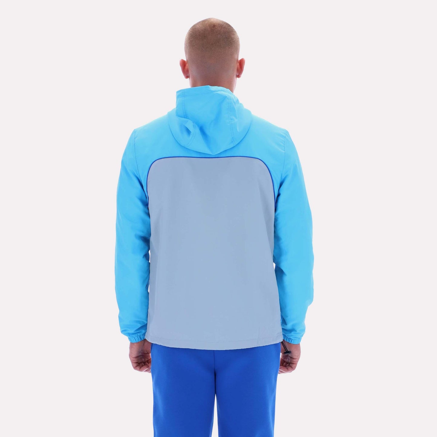 Reebok Apparel Men Heritage Sport Anorak FUTURE CYAN/LEISURE BLUE