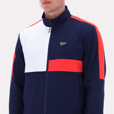 Reebok Apparel Men Classics Energy Track Jacket VECTOR NAVY