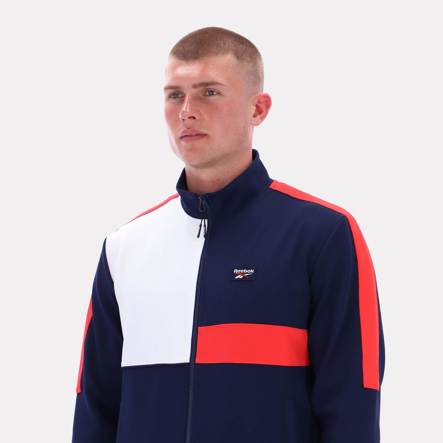 Reebok Apparel Men Classics Energy Track Jacket VECTOR NAVY