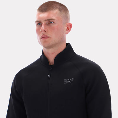 Reebok Apparel Men Performance Scuba Bomber Jacket BLACK