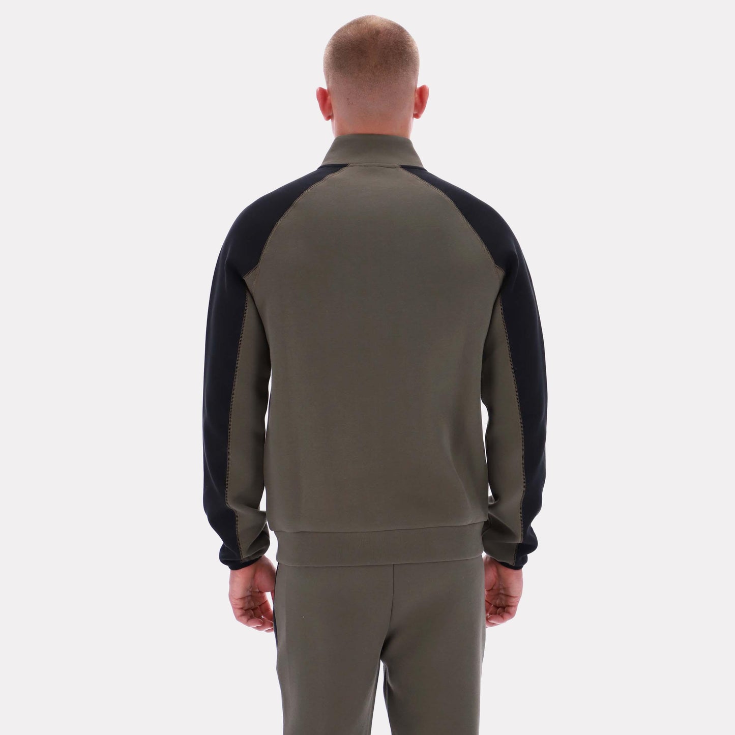 Reebok Apparel Men Performance Scuba Bomber Jacket ARMY GREEN/BLACK