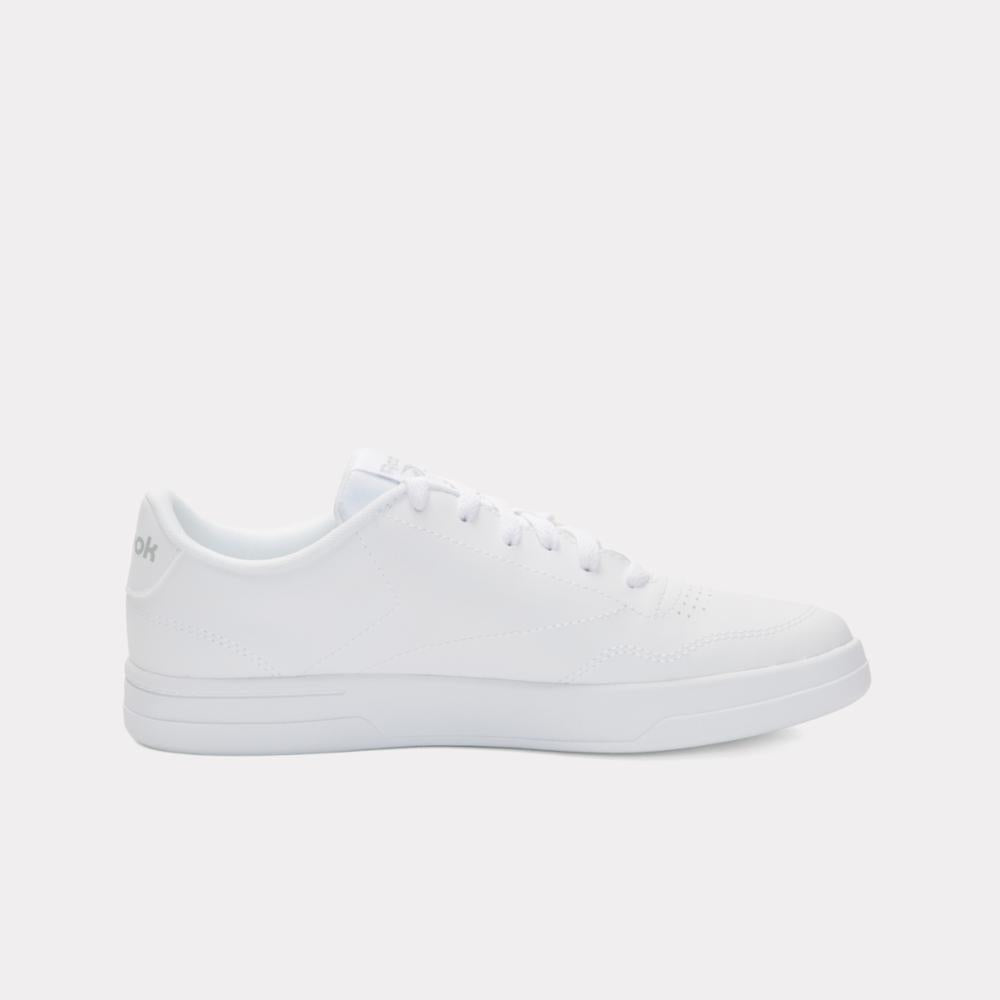 Reebok Footwear Men Prime Club Shoes WHITE/GREY/WHITE