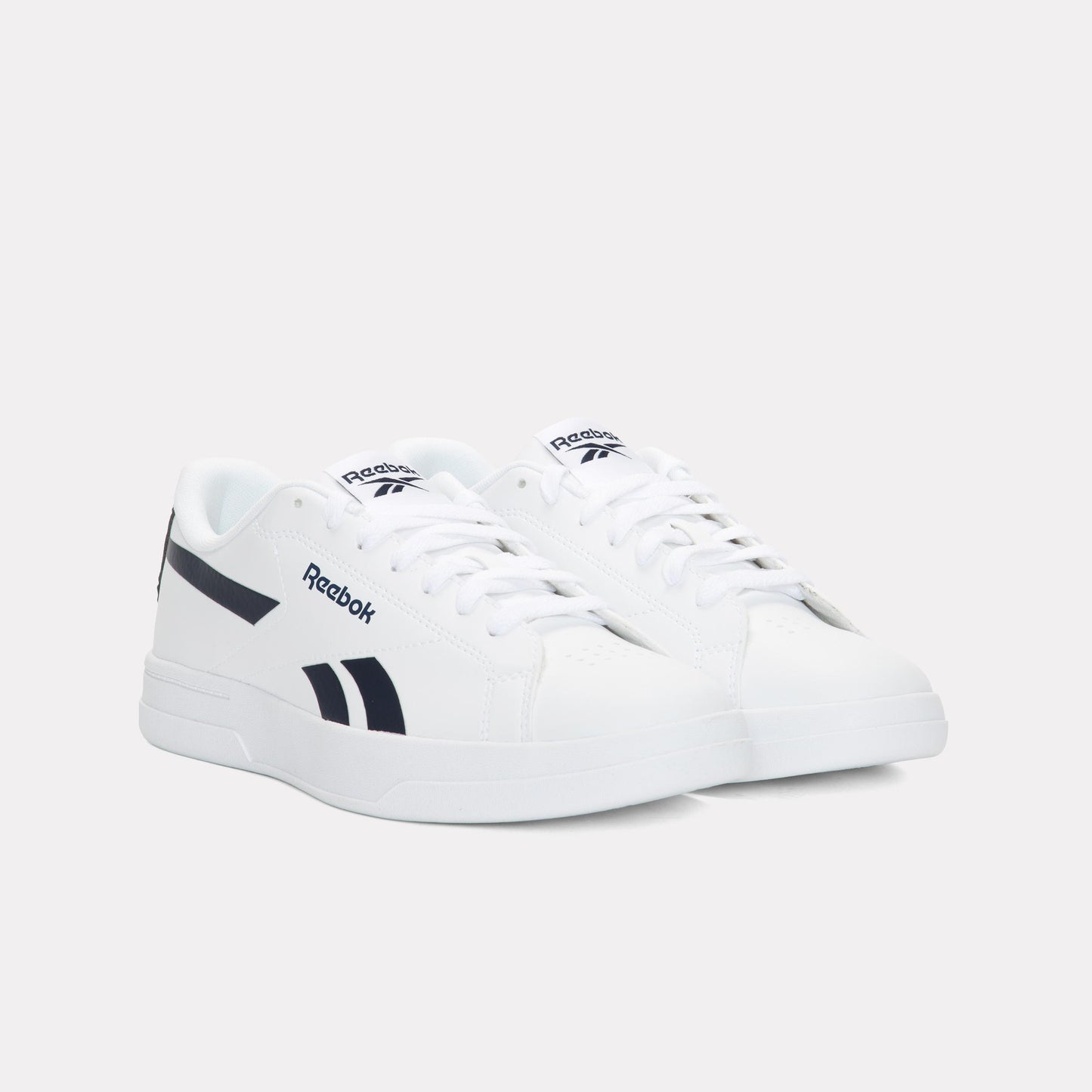 Reebok Footwear Men Prime Grounds Shoes WHITE/VECTOR NAVY
