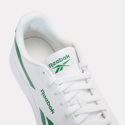 Reebok Footwear Men Prime Grounds Shoes WHITE/GLEN GREEN