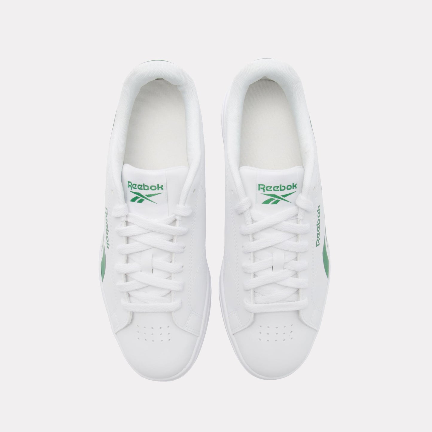 Reebok Footwear Men Prime Grounds Shoes WHITE/GLEN GREEN