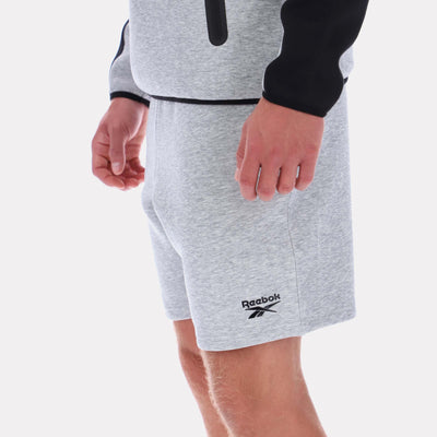 Reebok Apparel Men Core Vector Shorts GREY MARL