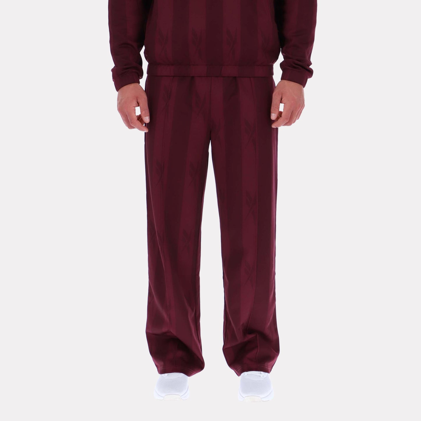 Reebok Apparel Men Retro Track Joggers BLACK CHERRY