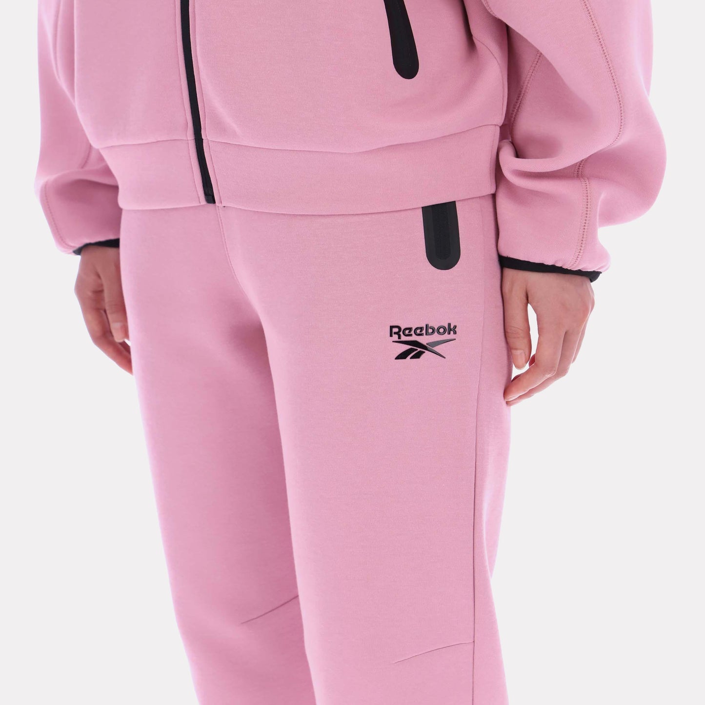 Reebok Apparel Women Vector Tech Joggers DUSTY ROSE