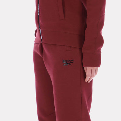 Reebok Apparel Women Everyday Scuba Slim Joggers CLASSIC BURGUNDY