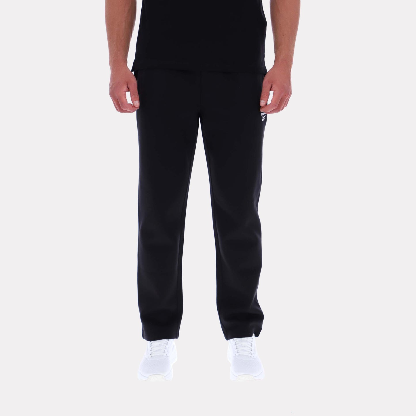 Reebok Apparel Men Laidback Fleece Pants BLACK