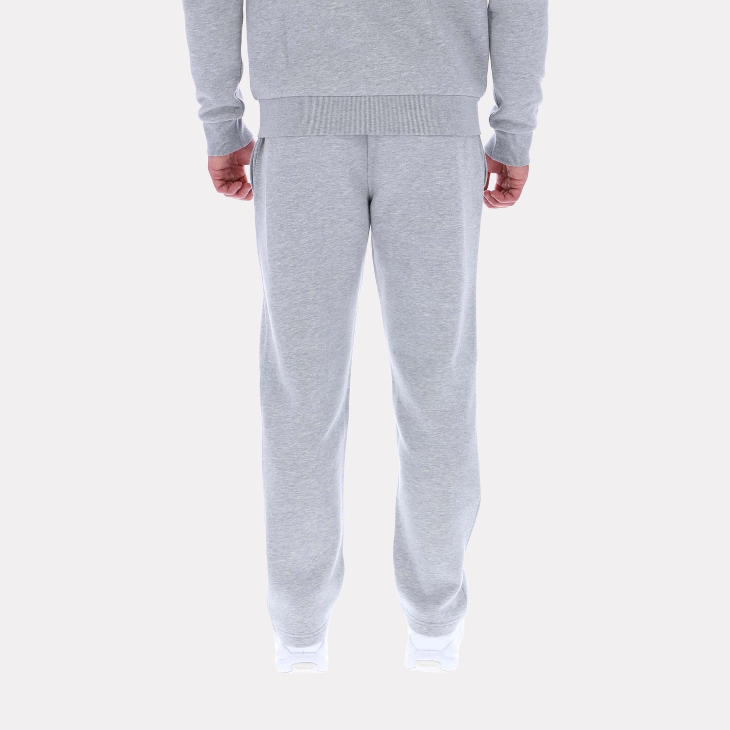 Reebok Apparel Men Laidback Fleece Pants LIGHT GREY MARL
