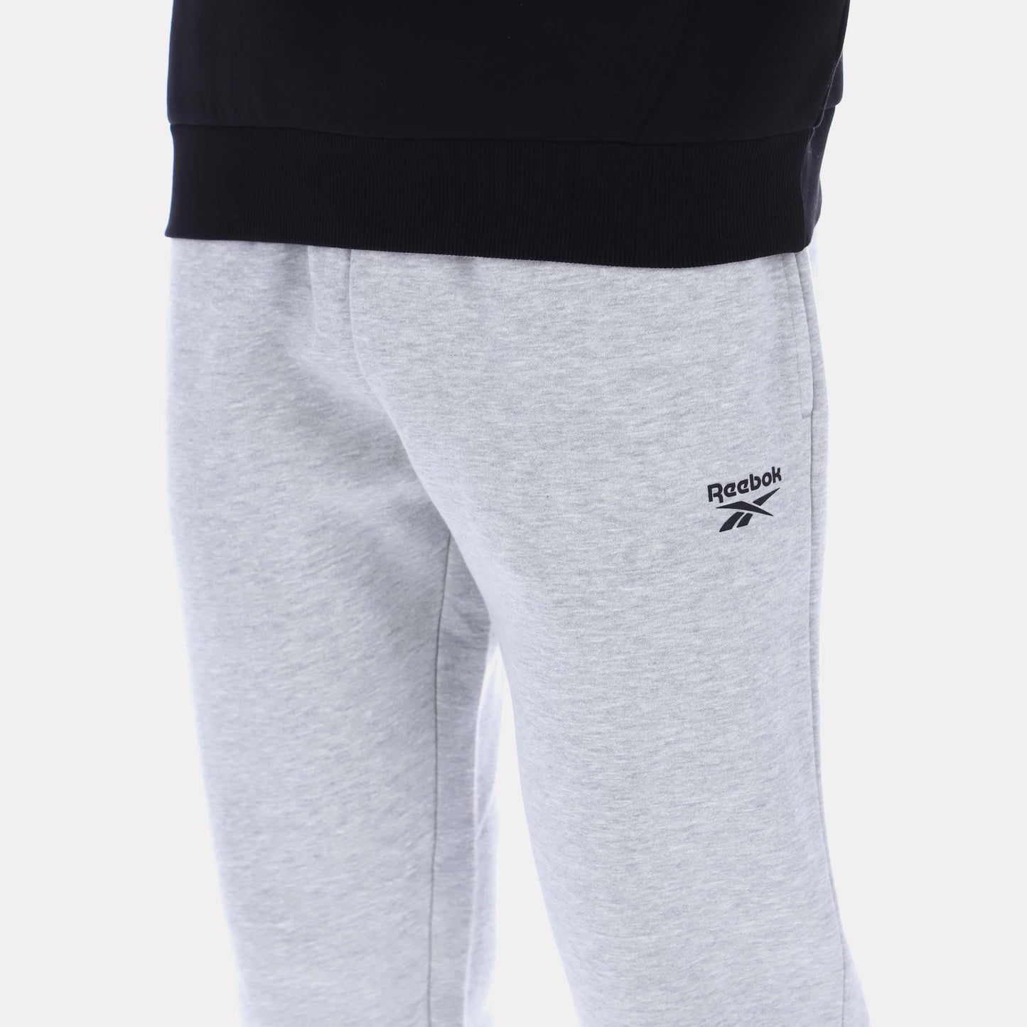 Reebok Apparel Men Essential Tapered Joggers LIGHT GREY MARL